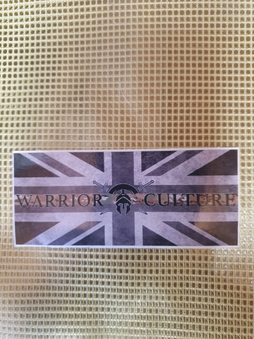 Warrior Culture Sticker. - Tactical Coffee