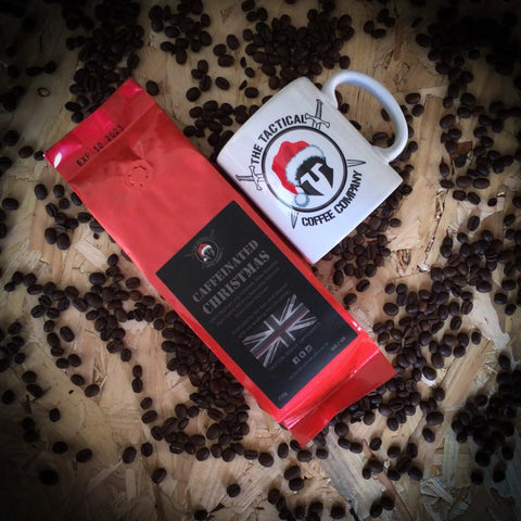 Caffeinated Christmas and Mug Combo. - Tactical Coffee