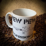 Pew Pew Professional L129A2 Coffee Mug. - Tactical Coffee
