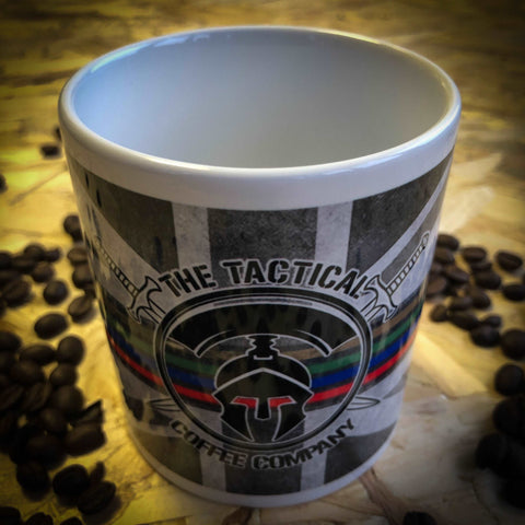 Tactical Coffee Thin Line Mug. - Tactical Coffee