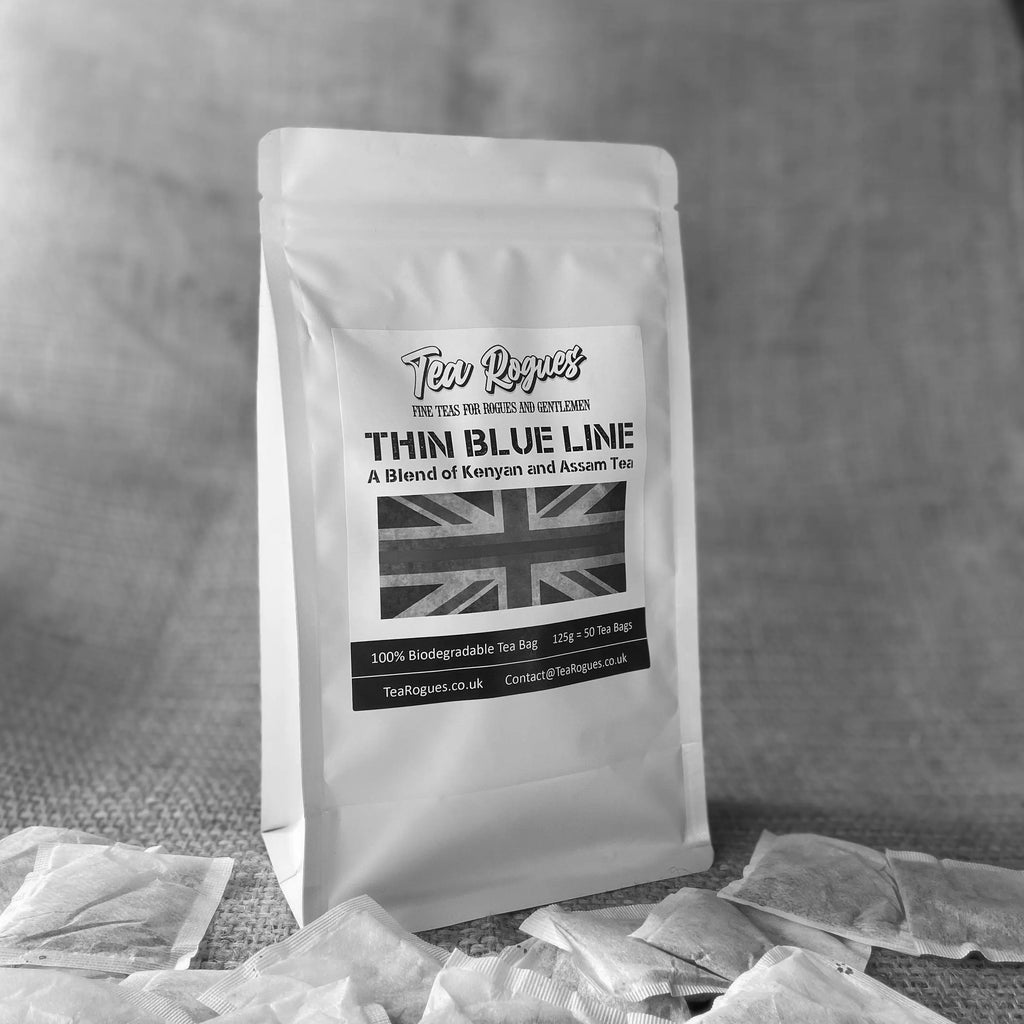 Scc Line Tea Thin Blue Line Tea. Tea Rogues.