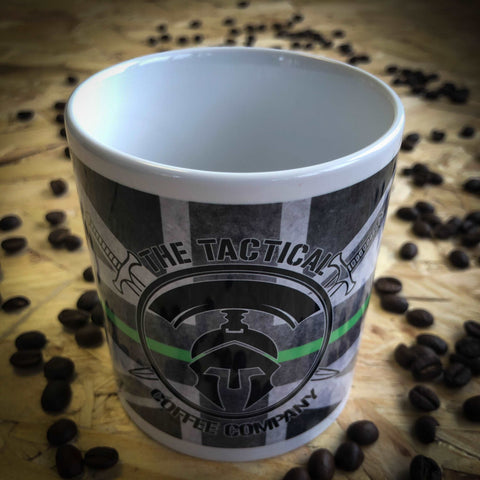 Thin Green Line Coffee Mug. - Tactical Coffee