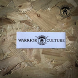 Warrior Culture Sticker. - Tactical Coffee